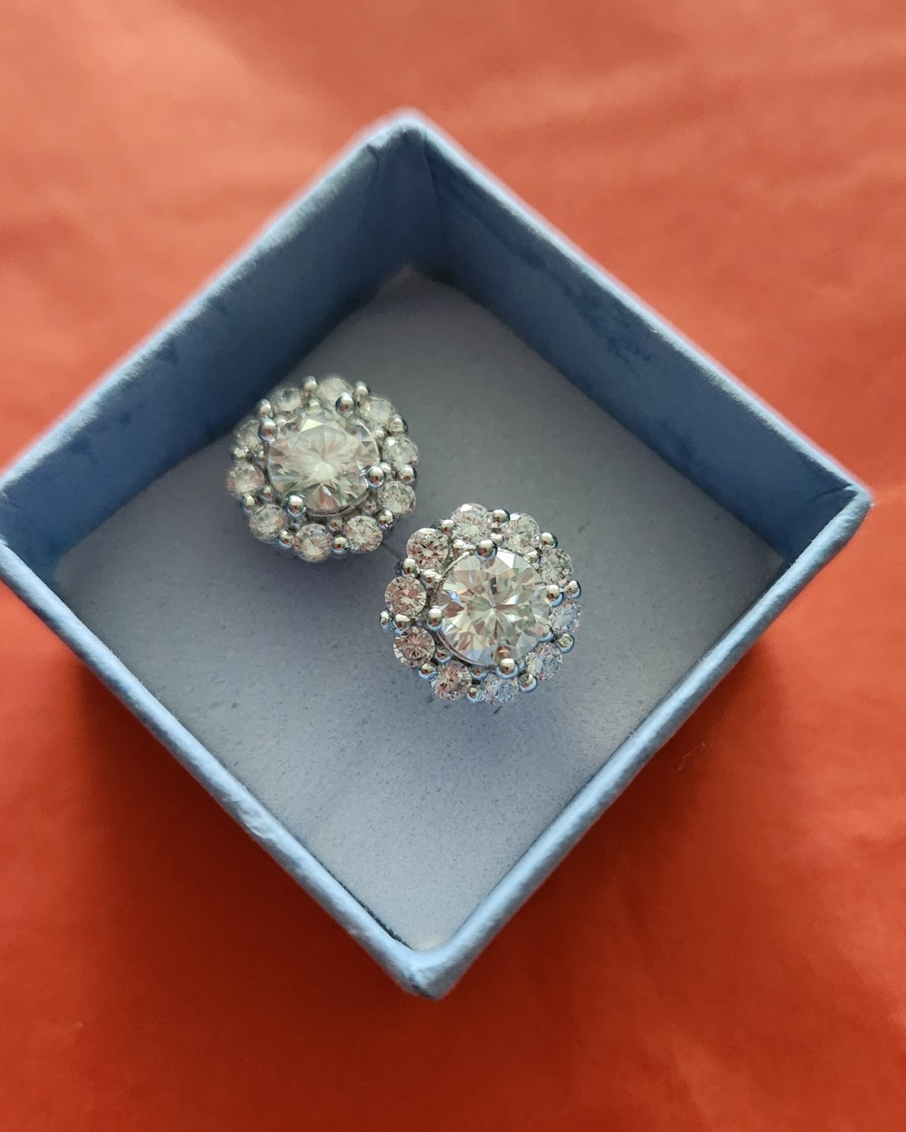 2.0 CTW Moissanite EARRINGS