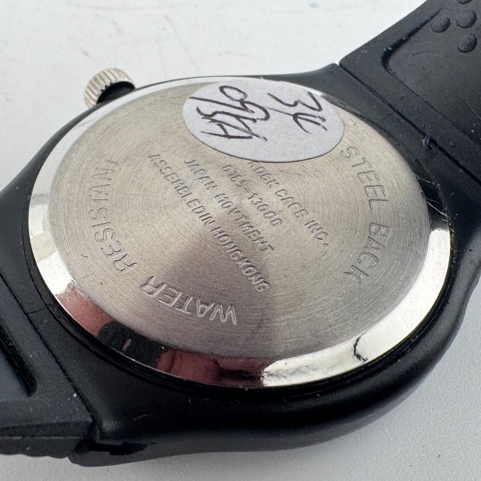 Chicago Hard Rock Cafe Japan Quartz Watch Unisex Black Plastic Analog New Batter