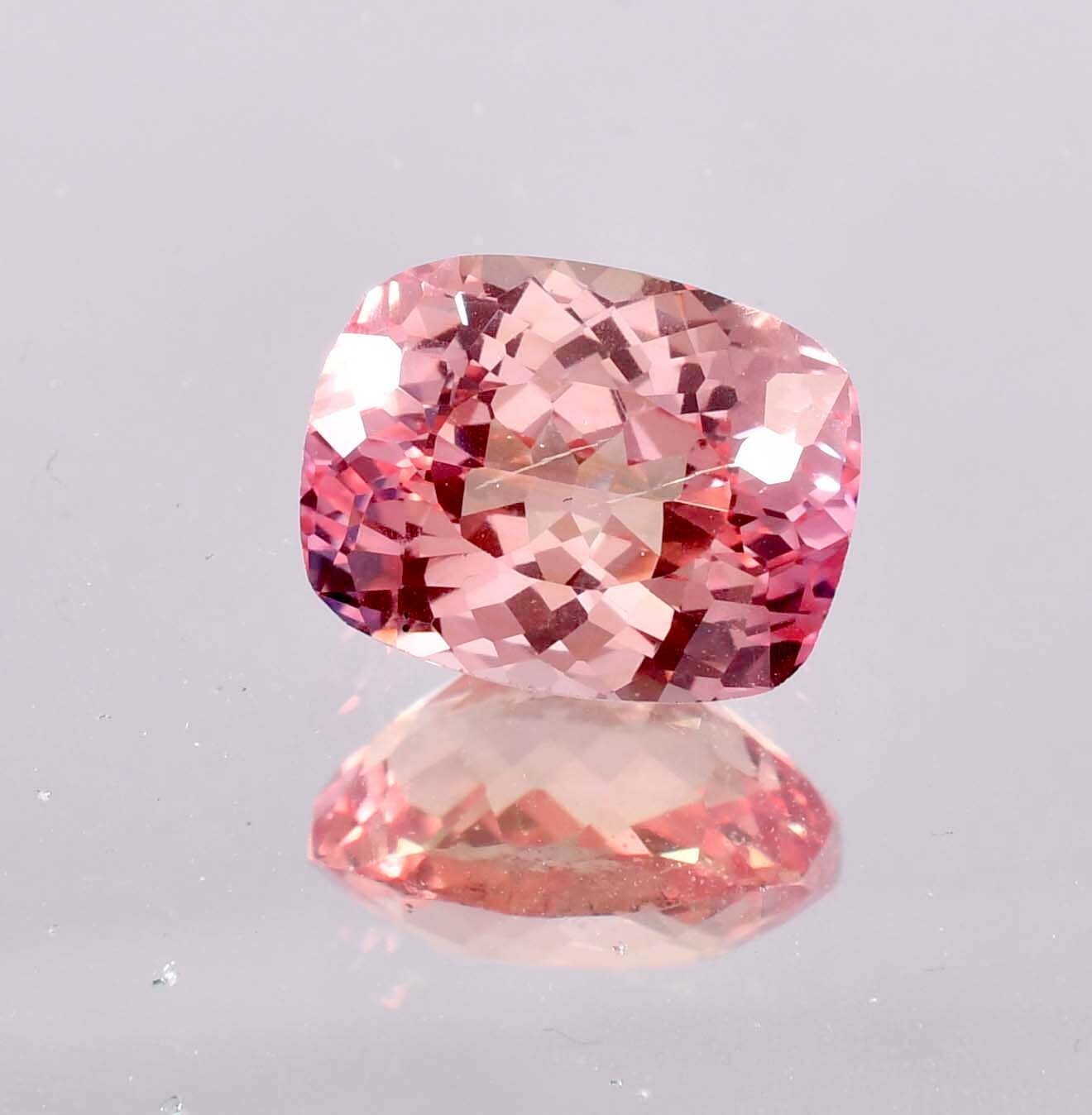 AAA+ Natural Peach Padparadscha Sapphire GIT Certified Gemstone Select Any Size