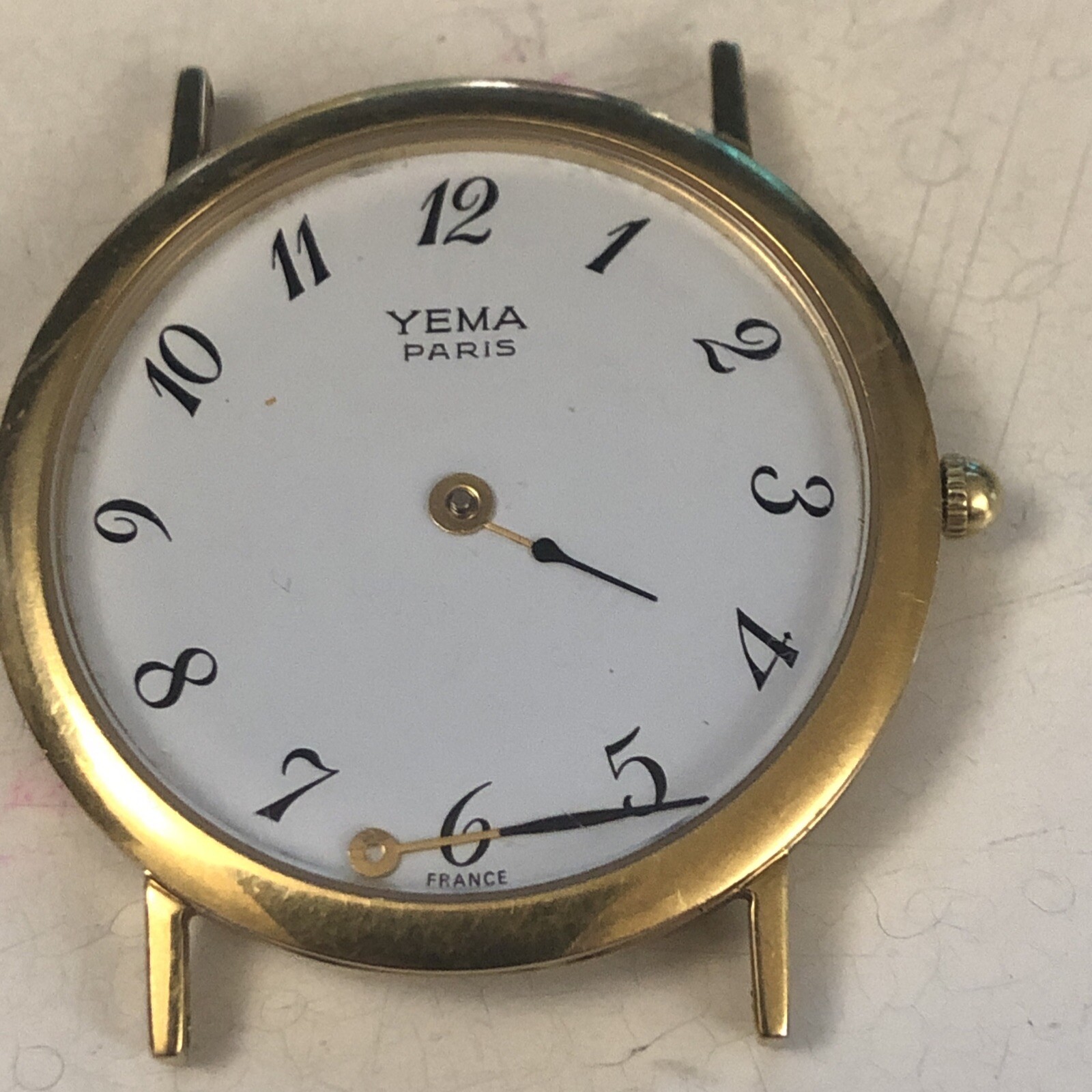 Yema Paris Watch For Repair