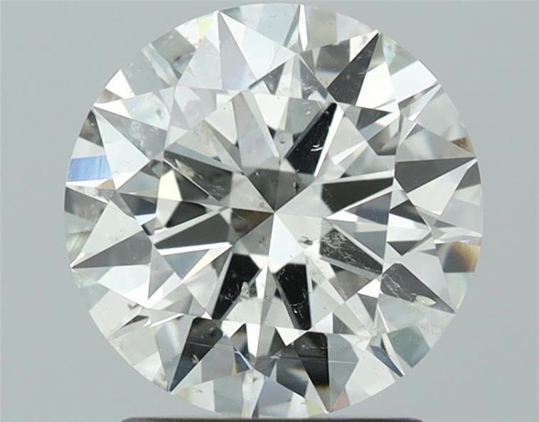 Round 2 Carat Certificate AGI Natural Mined Diamond Loose I color SI1 clarity