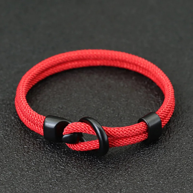 Men Apparel Accessories Bracelet Bilayer Milan Rope Nautical Wrap Rope