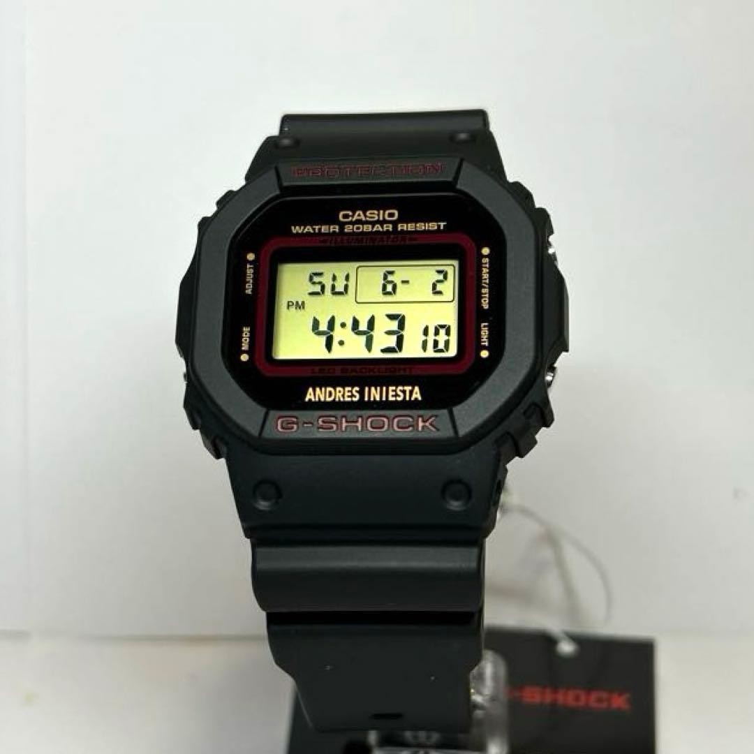 Casio G-Shock DW-5600AI-1JR Unused Andres Iniesta Digital Quartz Men’s Watch