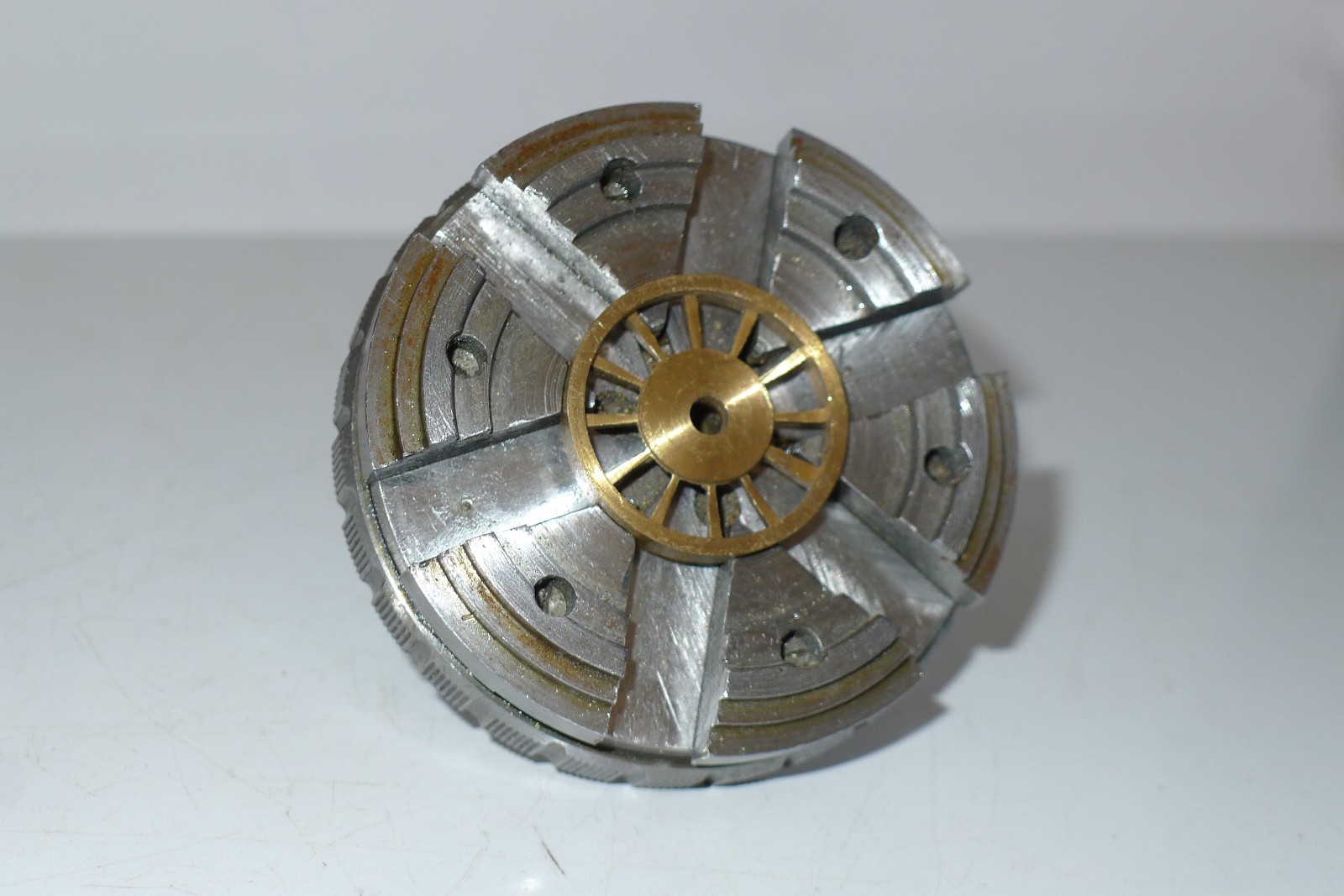 BERGEON 50 Lathe 6 JAW Watchmakers Universal Bezel Scroll Chuck 1766 8mm Collet