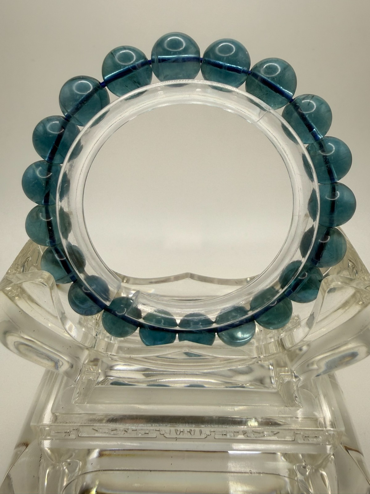 Natural Top Quality Devil Blue Fluorite – 9mm – A7-0853