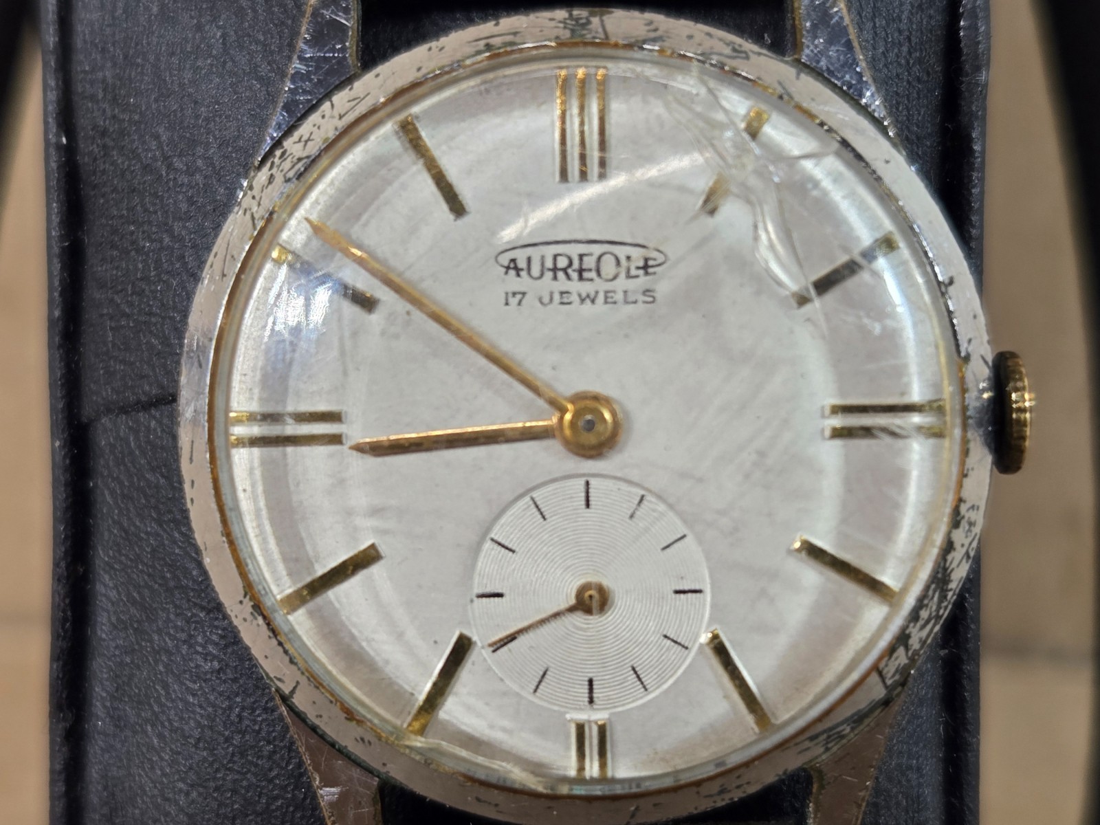 Vintage Aureole 17 Jewel Watch 142 2