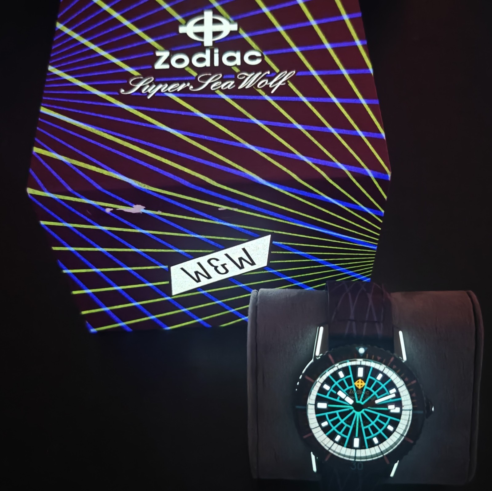 ZODIAC – SUPER SEA WOLF – Limited Edition, Only 282 Pieces, Automatic Swiss Made