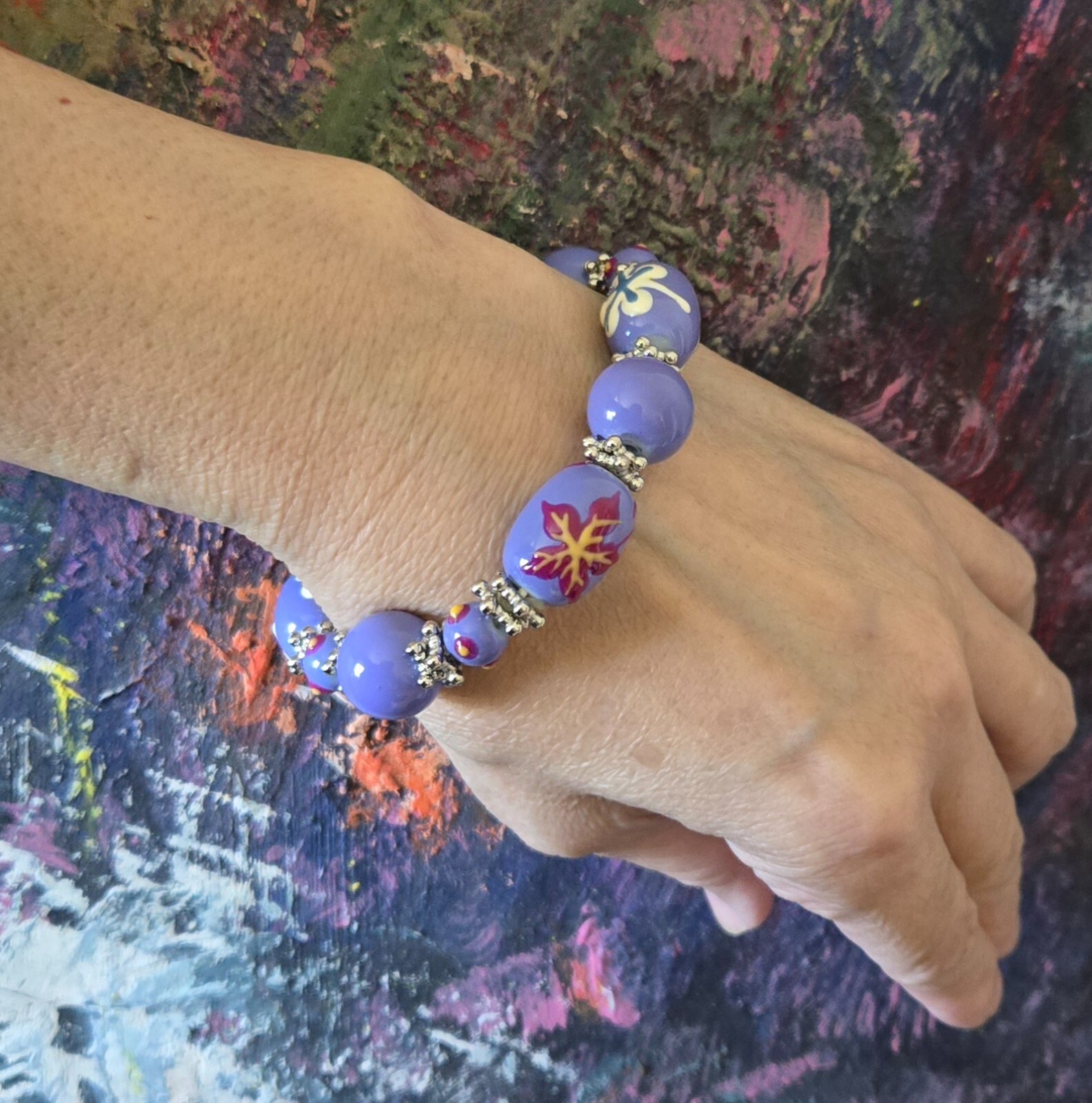 Beach Bracelets Jewelry Wholesale Bracelet COLORFUL 6 pcs Stretch Bracelets