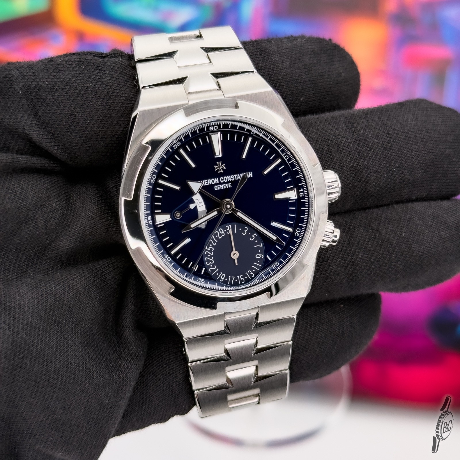 | IN STOCK | 2025 Vacheron Constantin Overseas Blue Watch – 4500V/110A-B128