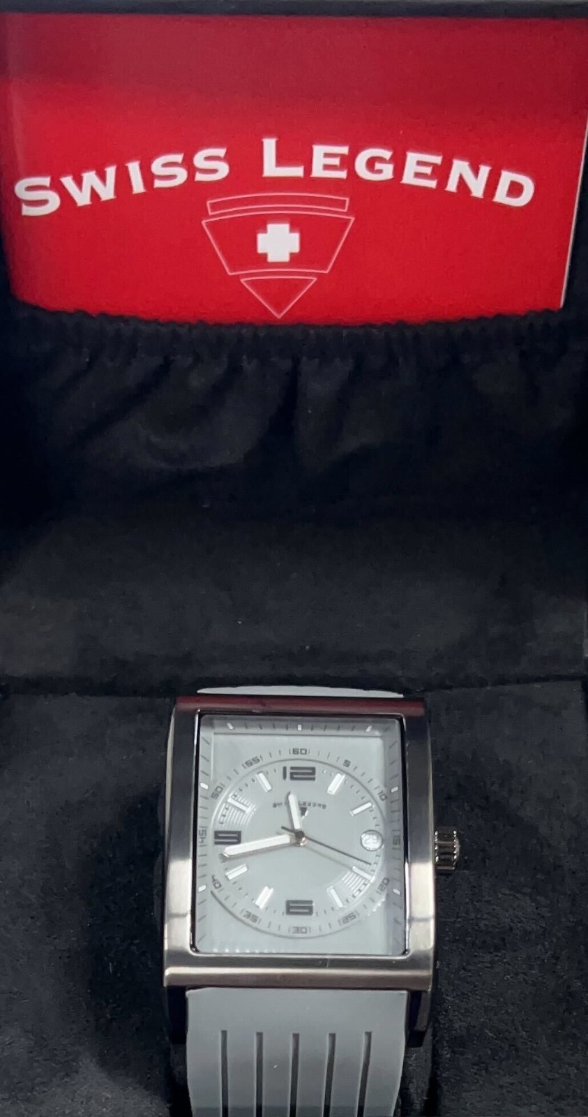 Swiss Legend Men’s 40012-GM-014 Limousine Analog Display Swiss Quartz Grey Watch