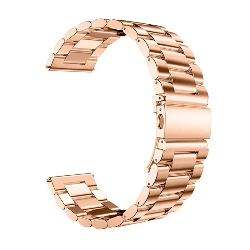22mm Stainless Steel Watch Band Classic Link Strap For Movado Bold 3600261