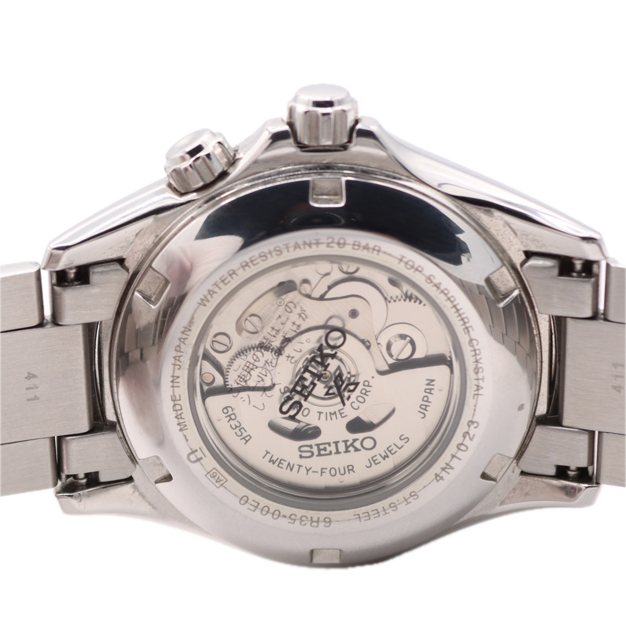 38mm Seiko SPB117J1 Prospex Alpinist Men’s Automatic Wristwatch Stainless Steel