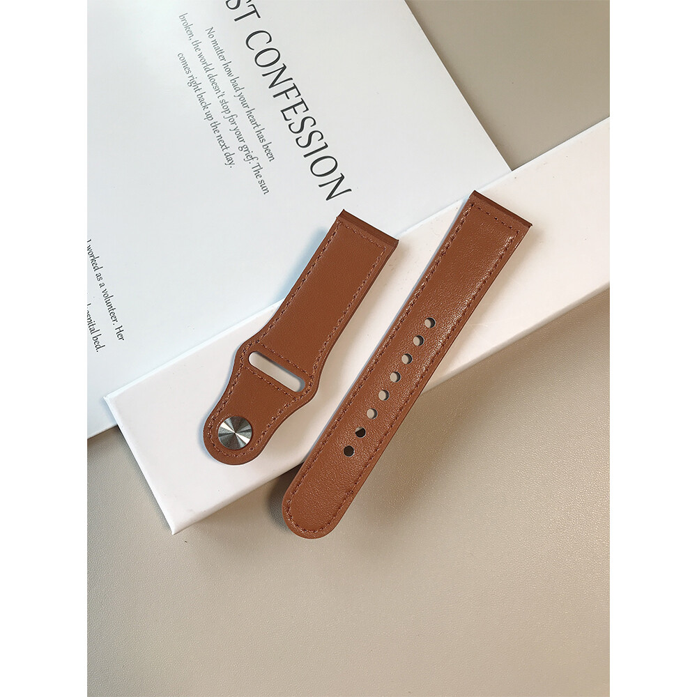 Genuine Leather Watch Band Strap for Apple iWatch Series 6 5 4 3 2 1 SE 38/42MM