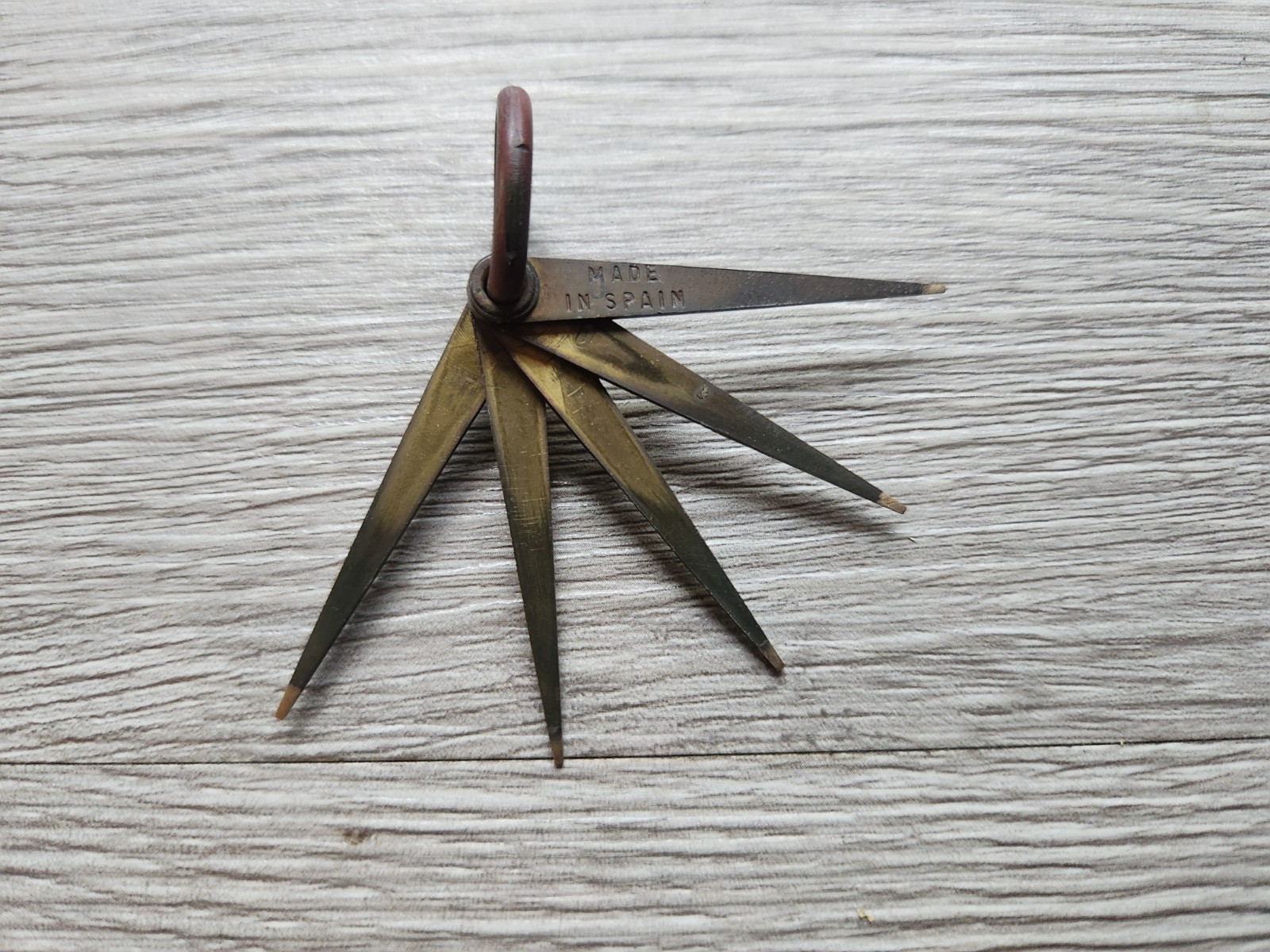 5 Vintage Antique Gold Testing Needles 8kt – 18kt Jeweler’s Tool – Spain