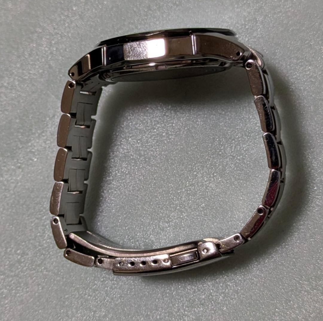 SEIKO Brightz Radio-Controlled Solar World Time Watch Titanium 40mm Dark Gray