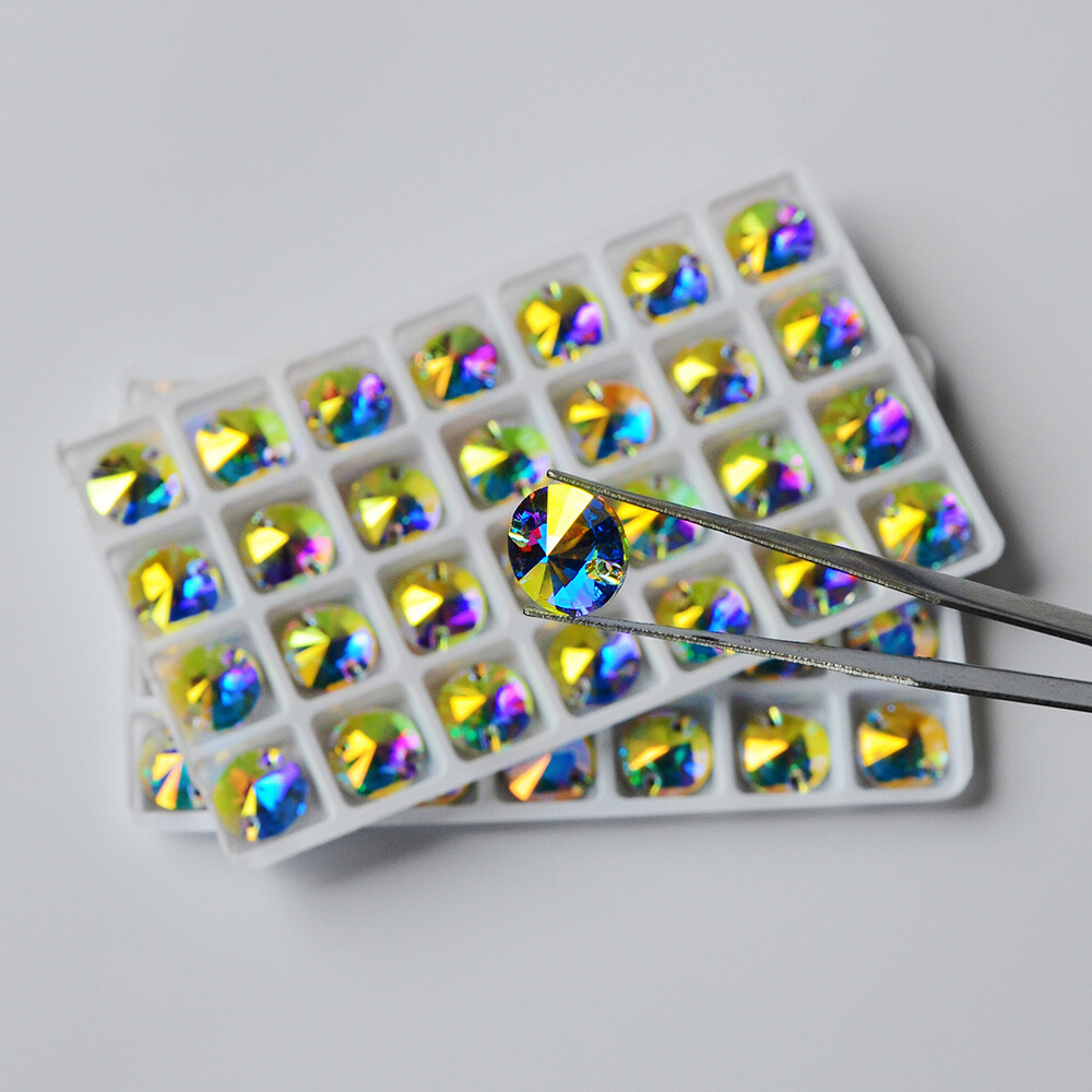 All Shapes AB YANRUO Flatback Sew on Rhinestones Crystal Strass for Garment