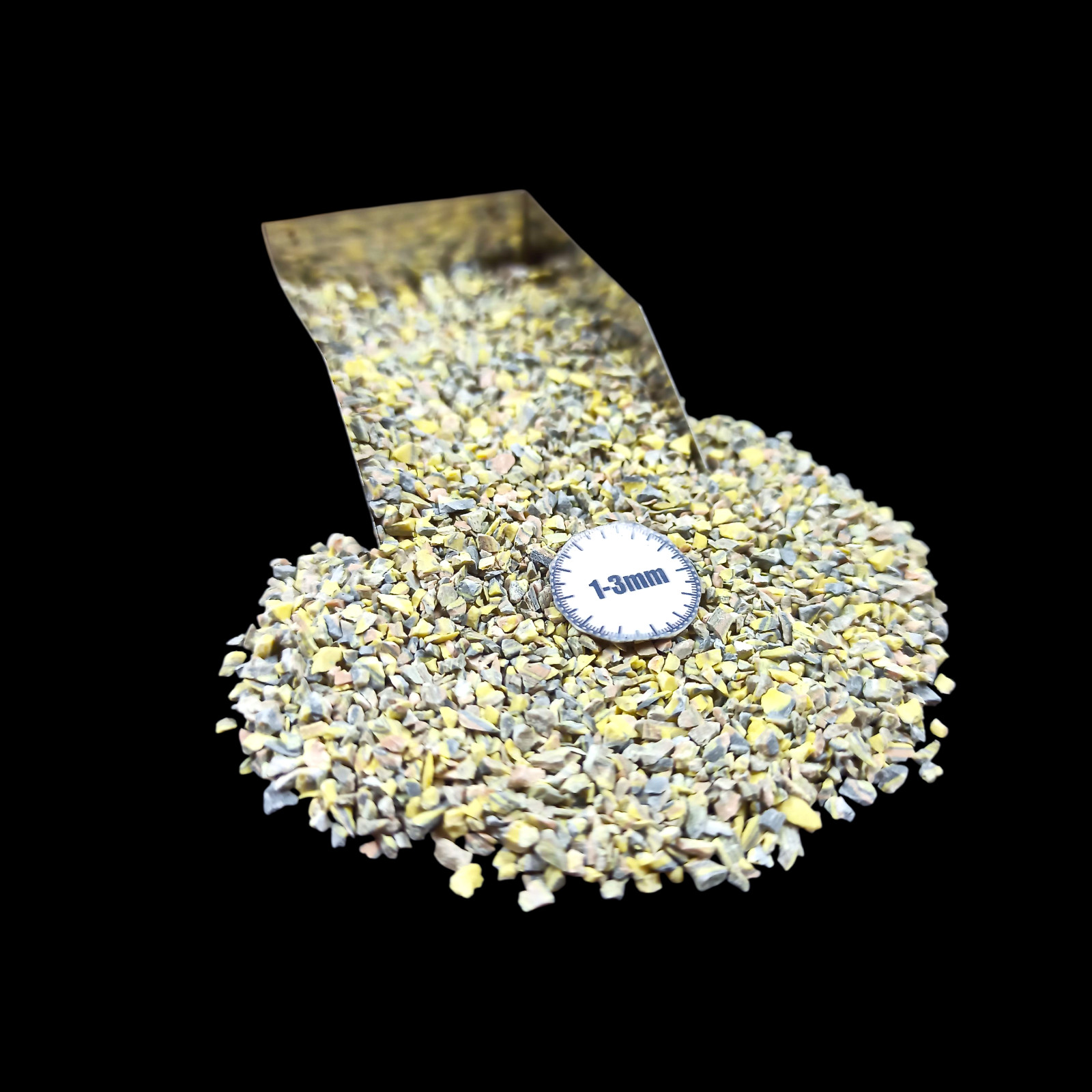 Tiger Turquoise gemstone crushed Coarse 1-3mm Gemstone For Wood inlay