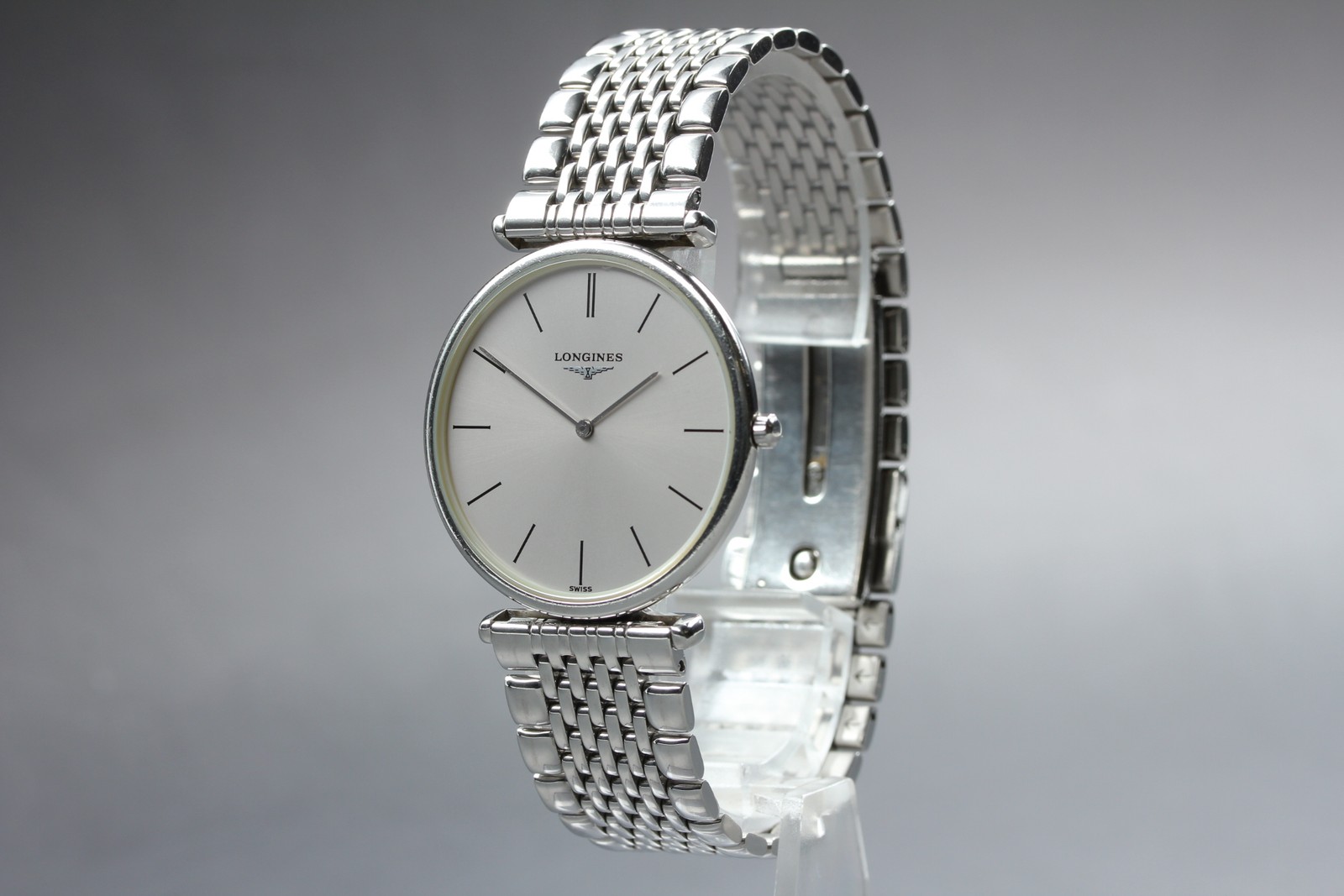 Longines Grand Classic L4.635.4 Men’s Watch 33mm Silver Dial Quartz [Near MINT]