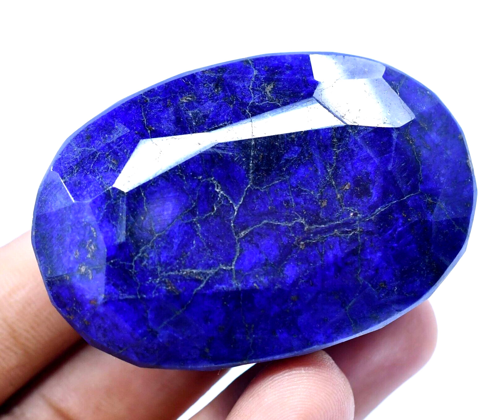575.5 Ct Natural Huge Blue Sapphire Certified Museum Use Treated Oval Gemstone