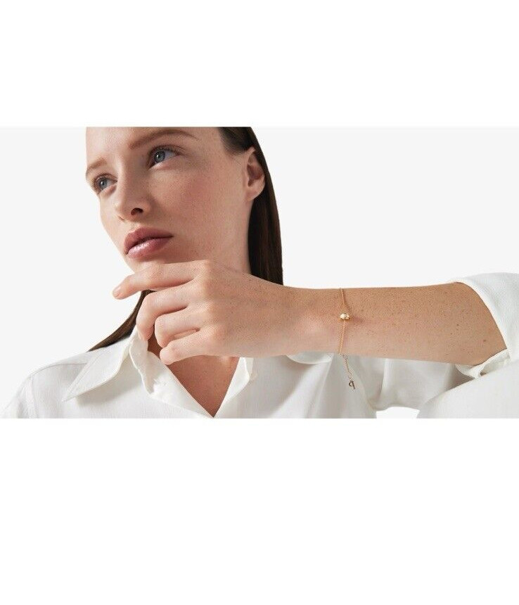 Piaget 18k Rose Gold Possession Decor Palace Bracelet with One Diamond Full Set