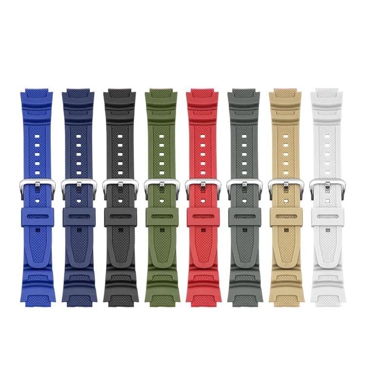 Rubber Watch Band Strap for Casio W-735H SGW-400H SGW-500H AE-1000W MRW-200H