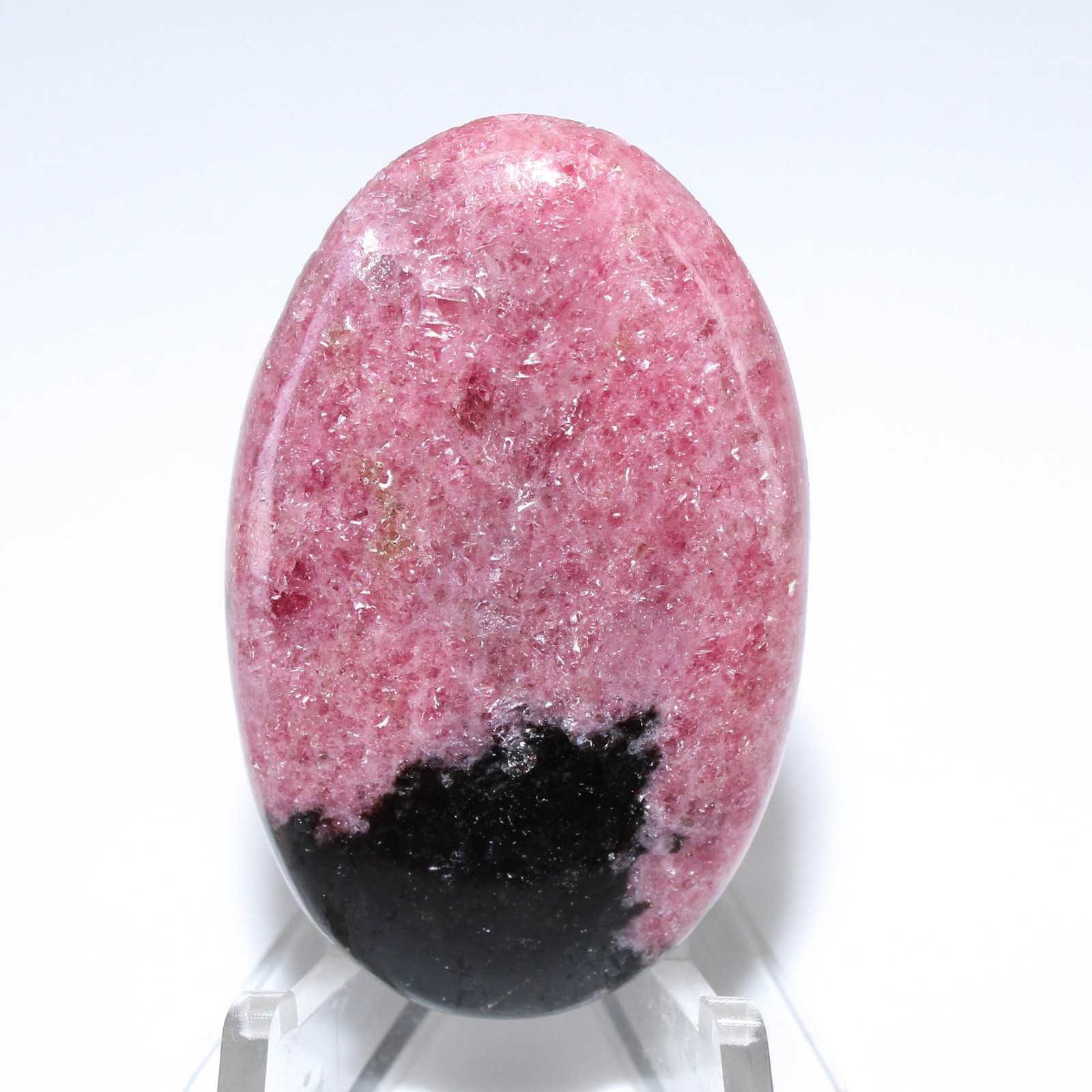 62.10 Ct. Top Rhodonite Oval Cabochon Loose Gemstone 41x25x5 mm