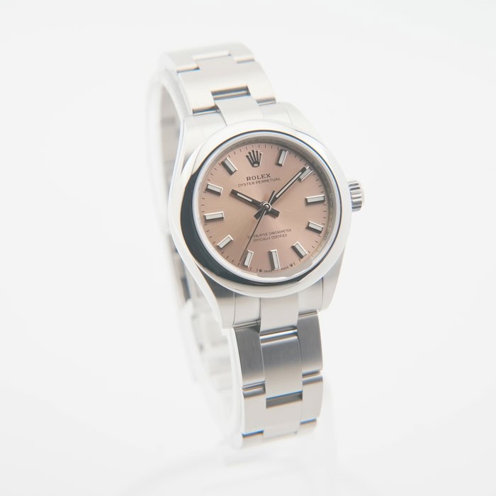 ROLEX Oyster Perpetual 28 276200 Pink Warranty 2021 Box/Paper