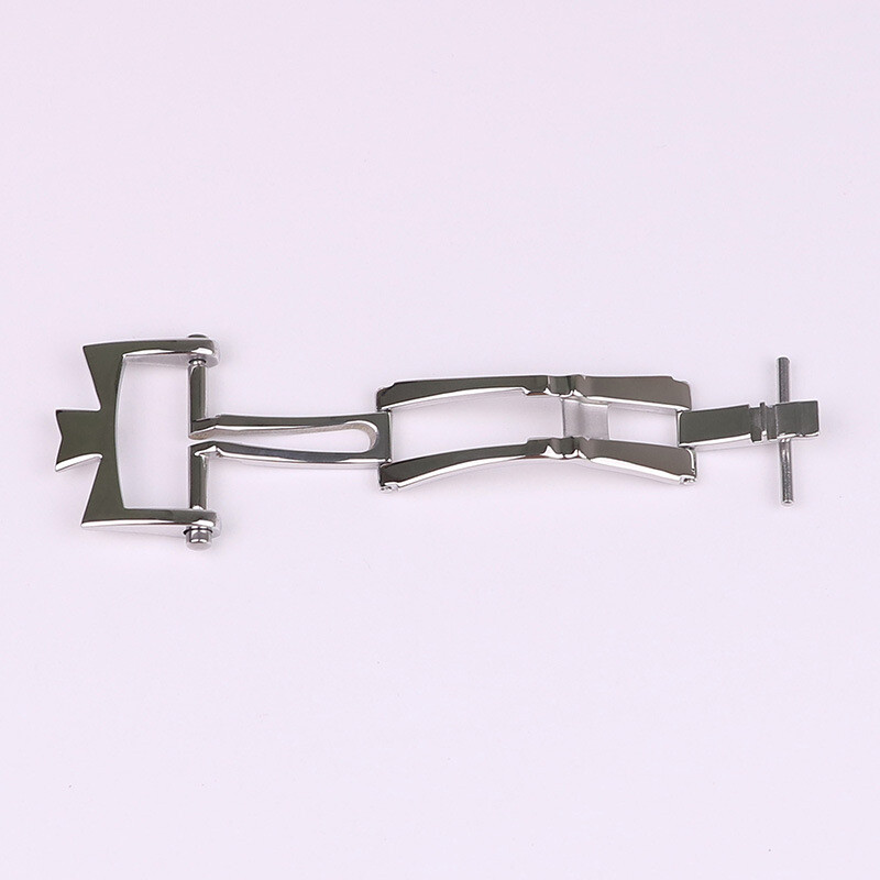 Stainless Steel Folding Clasp Butterfly Buckle 18mm for Vacheron Constantin