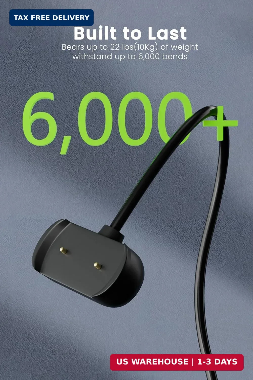 3.3ft Charger for Amazfit Bip 5,Bip 3,Bip 3 Pro,Bip U,GTS 4 Mini,GTS 2,GTS 2 Min