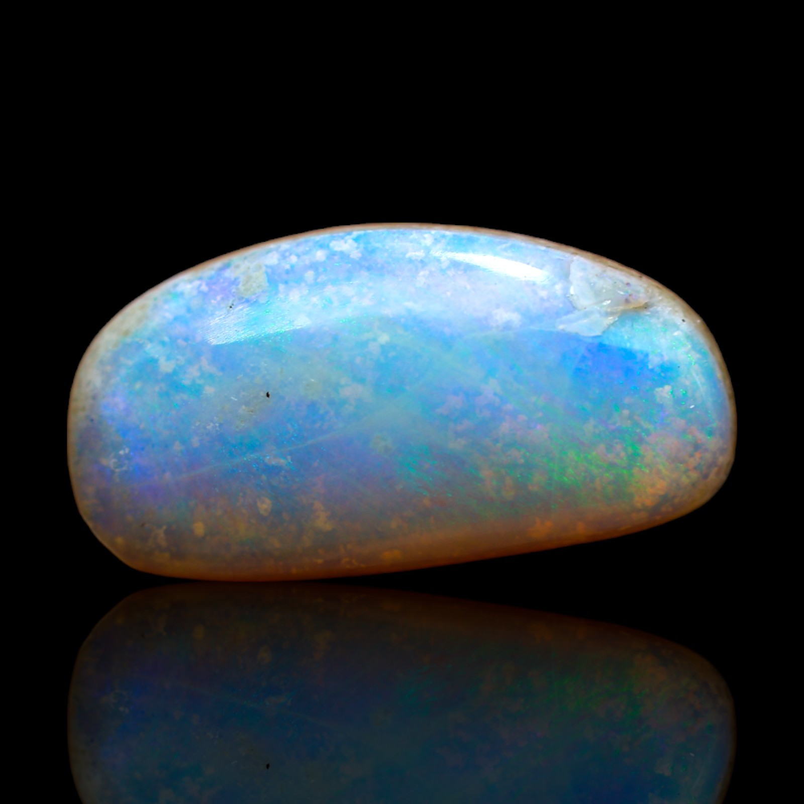 10.00 Cts Natural Fire Opal Handcrafted Cabochon Bracelet Making 19x9x7 mm