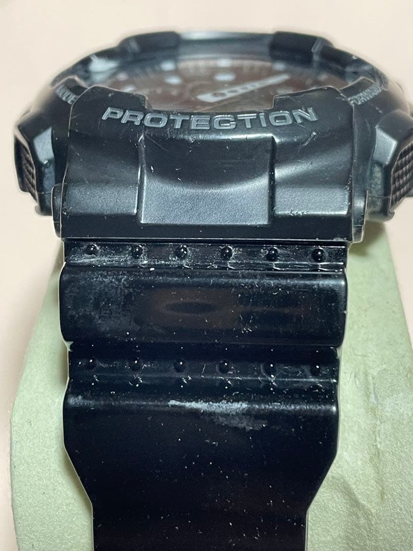 CASIO G-SHOCK GA-100B Watch, Black