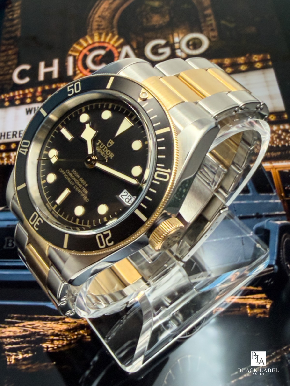 Tudor Black Bay S&G M79733N-0008 Black Dial 41mm Steel Gold Box Papers 2020