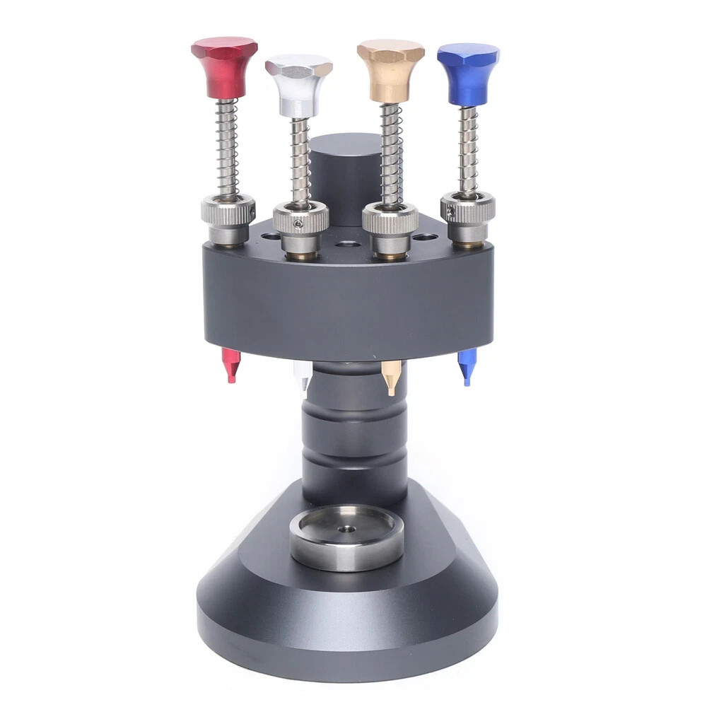 4-Pin Watch Hand Press Tool High Precision Watchmaker Repair Setting Kit
