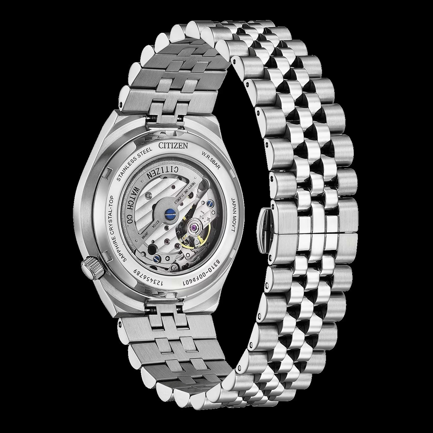 Citizen Tsuyosa 60 NK0020-55E Automatic 37mm Black Dial Sapphire Watch