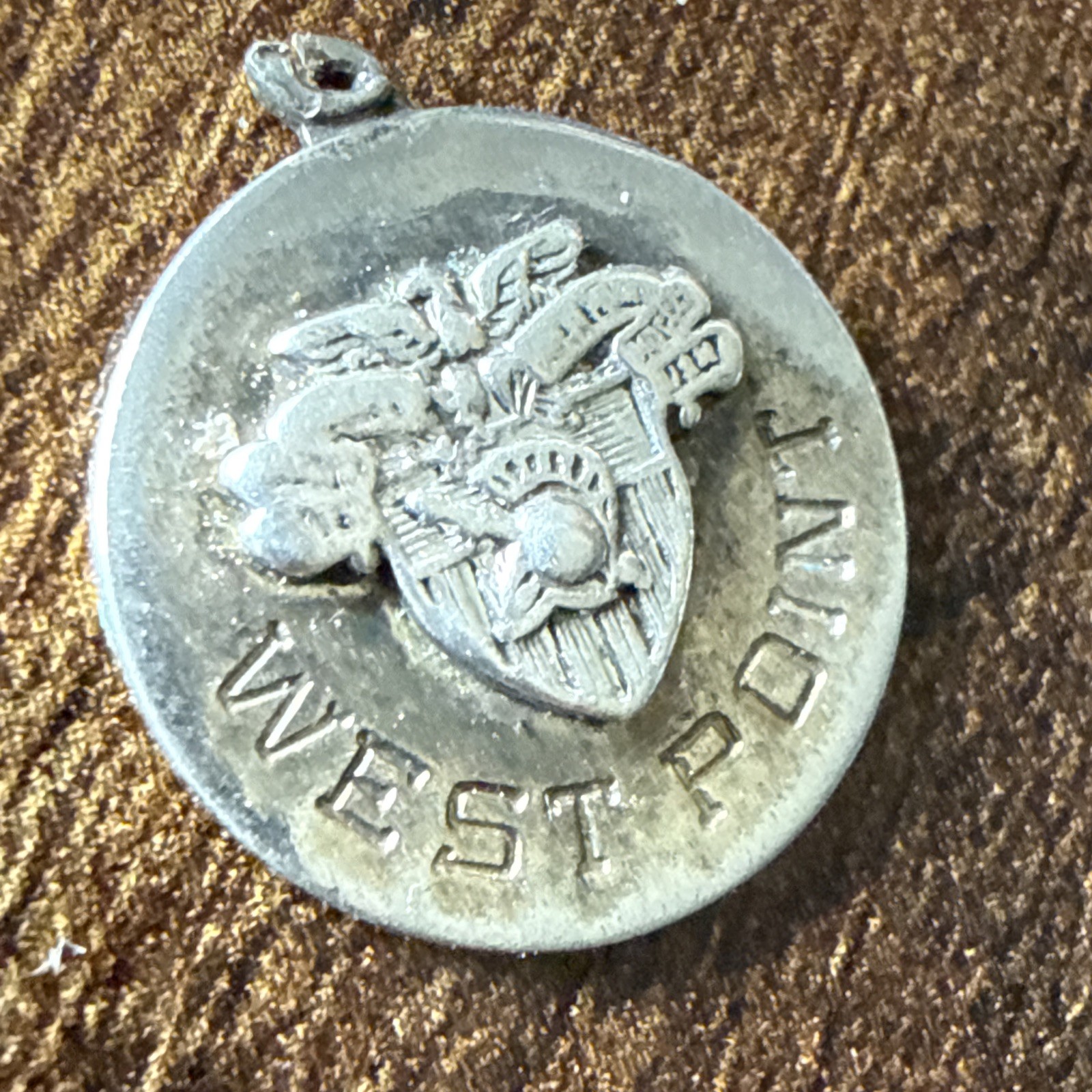 VINTAGE U.S. 50s West Point Military Academy Pendant* Sterling Kinney Prov. R.I.