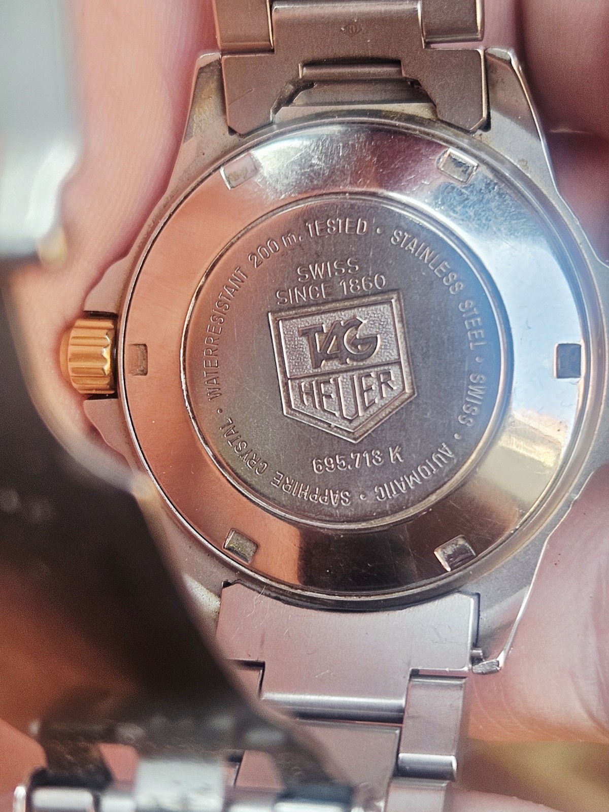 Tag Heuer 4000 Automatic Wrist Watch ETA 2824-2 Movement