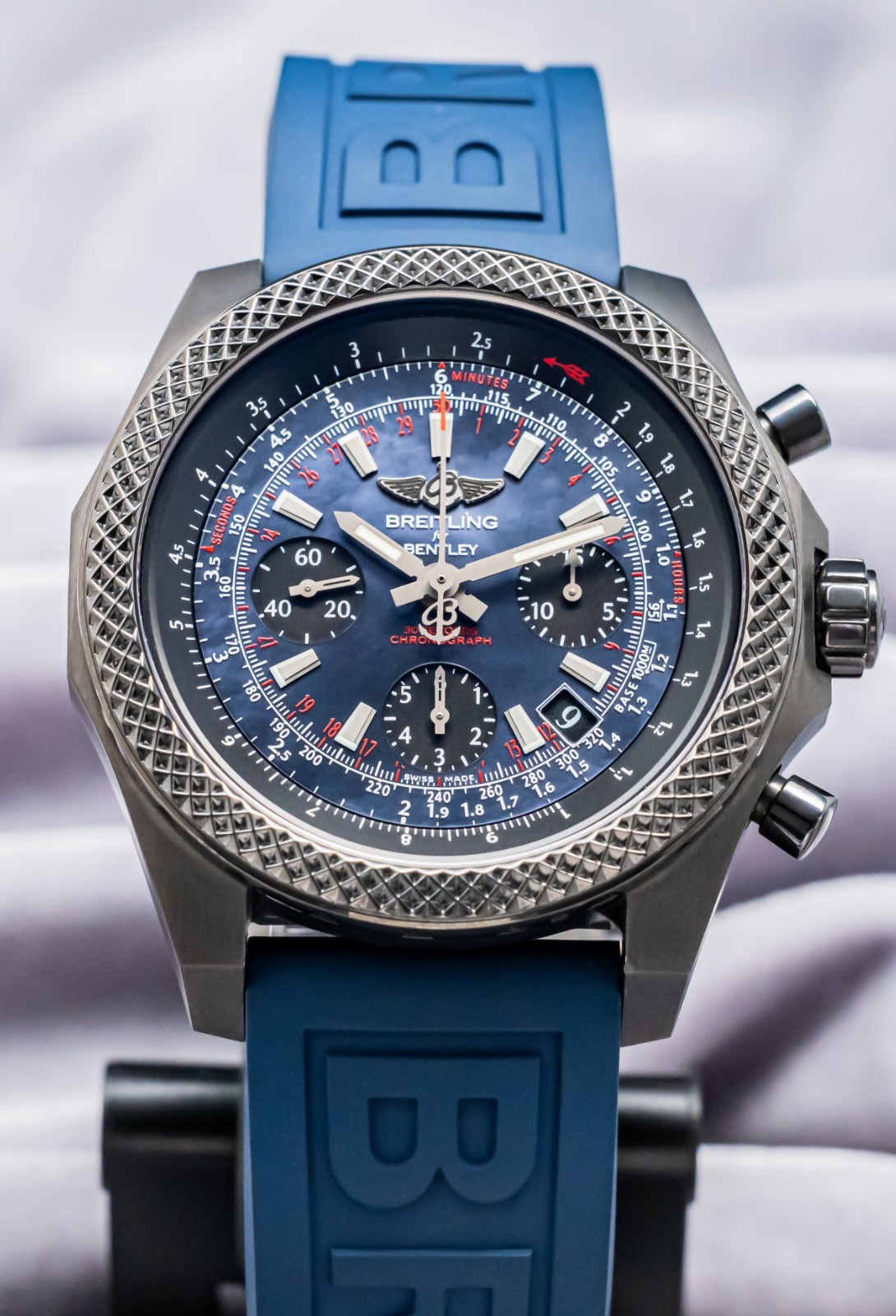 Breitling Bentley B06 S Midnight Limited Edition Blue MOP Dial 44mm MB0612
