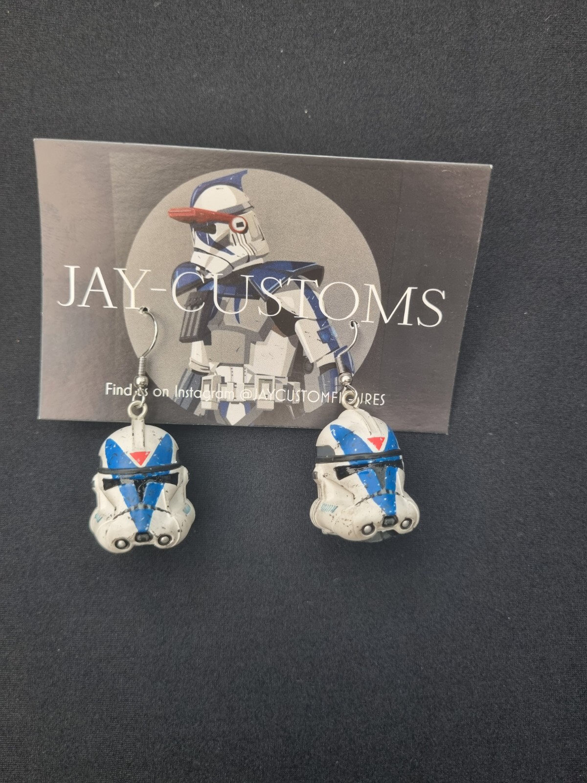 Star Wars Clone Trooper Earrings Dogma