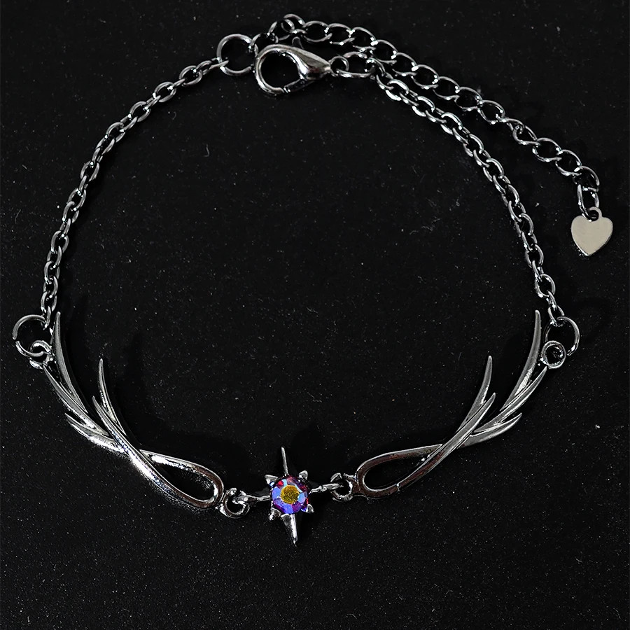 Enamel Feather Bracelet Womens Jewelry Gift