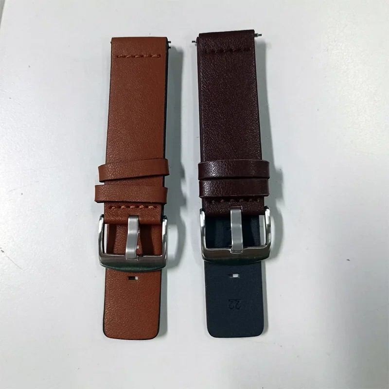 18mm 20mm 22mm 24mm Genuine Leather Wristband Watch Strap Band Bracelet UNIVERSL