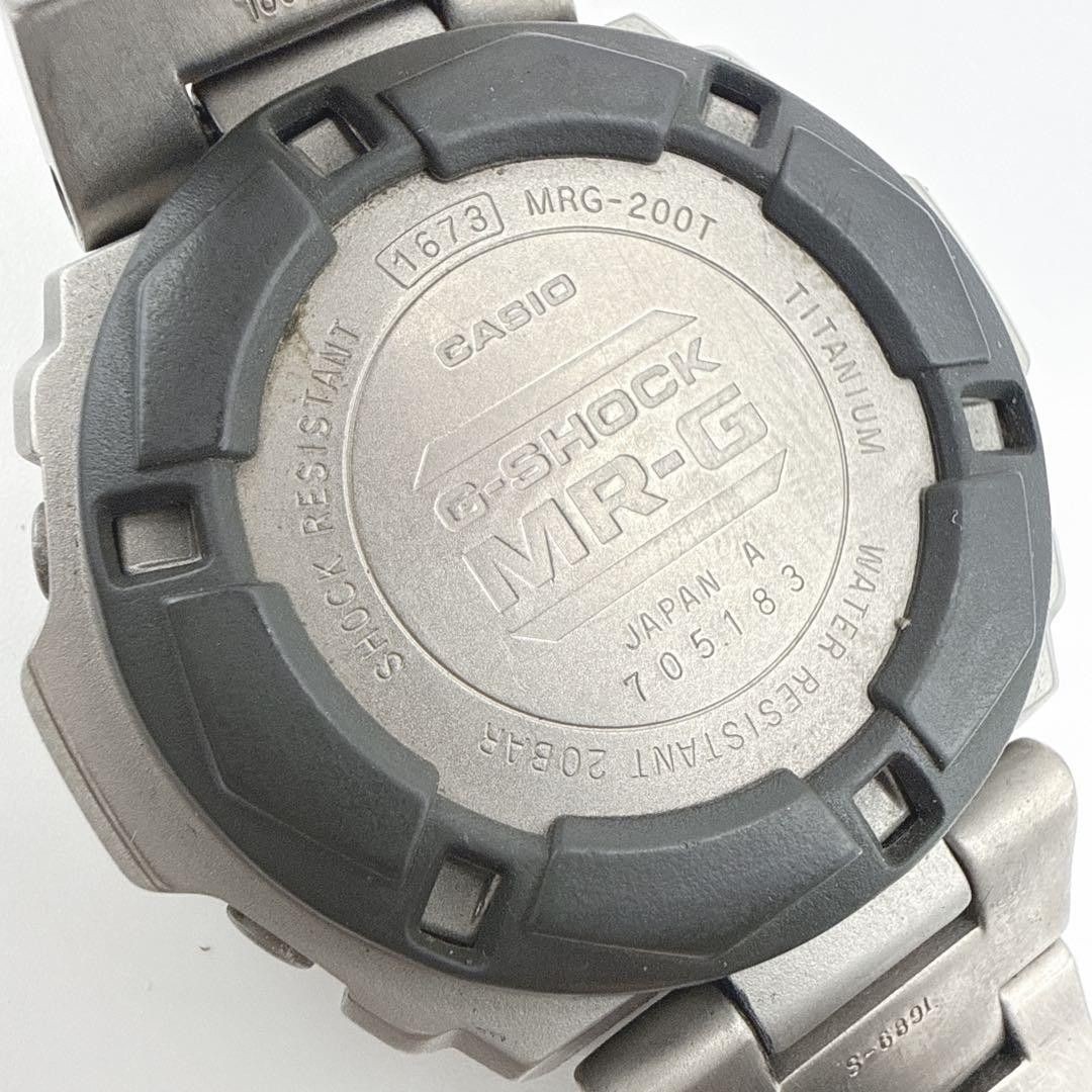 CASIO G SHOCK MR G MRG 200T Titanium G Shock Casio