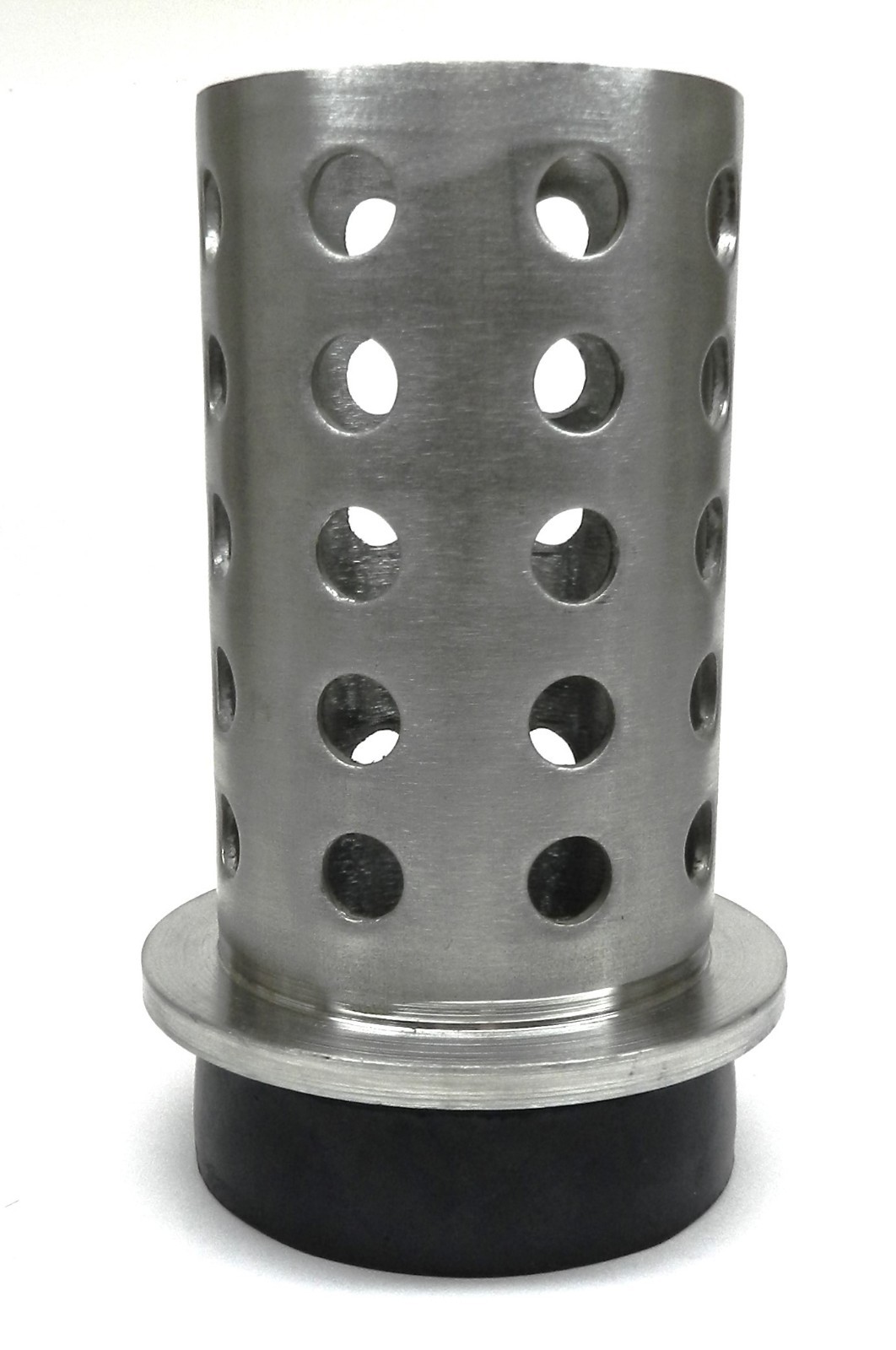 Perforated Flask 3 x 6″ Casting Vacuum Stainless 1/8″ Wall with Rubber Base Cone