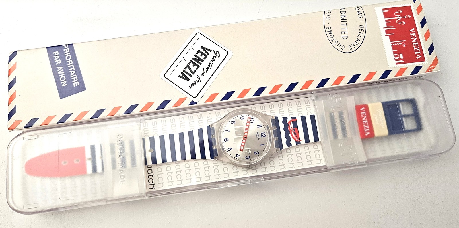 Swatch Special 2017 – GZ306 – Acquagranda – Greetings from Venice – NEW –