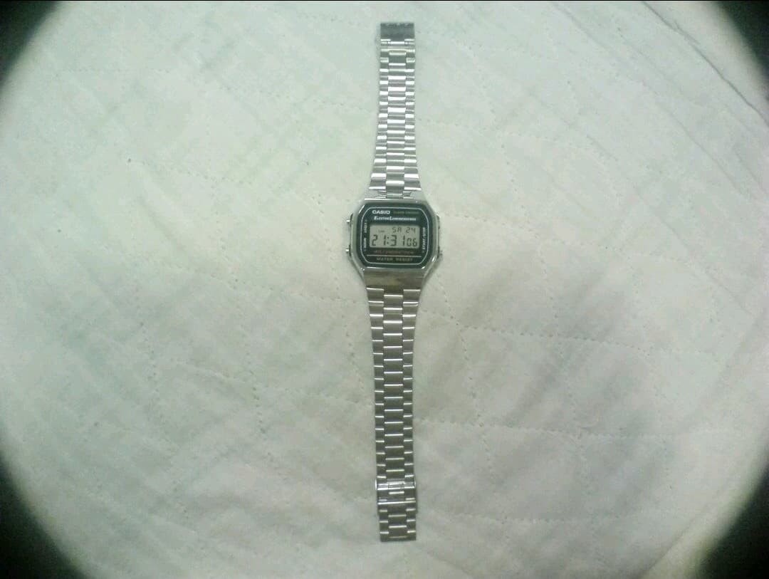 CASIO Digital Electroluminescent Watch A168