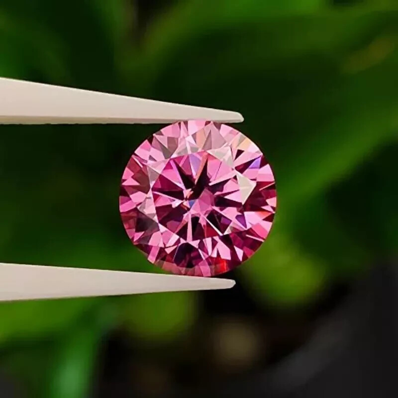 5 CT Baby Pink Diamond – 11.50mm, Round Cut, VVS1, D Grade, Certified Stone A334