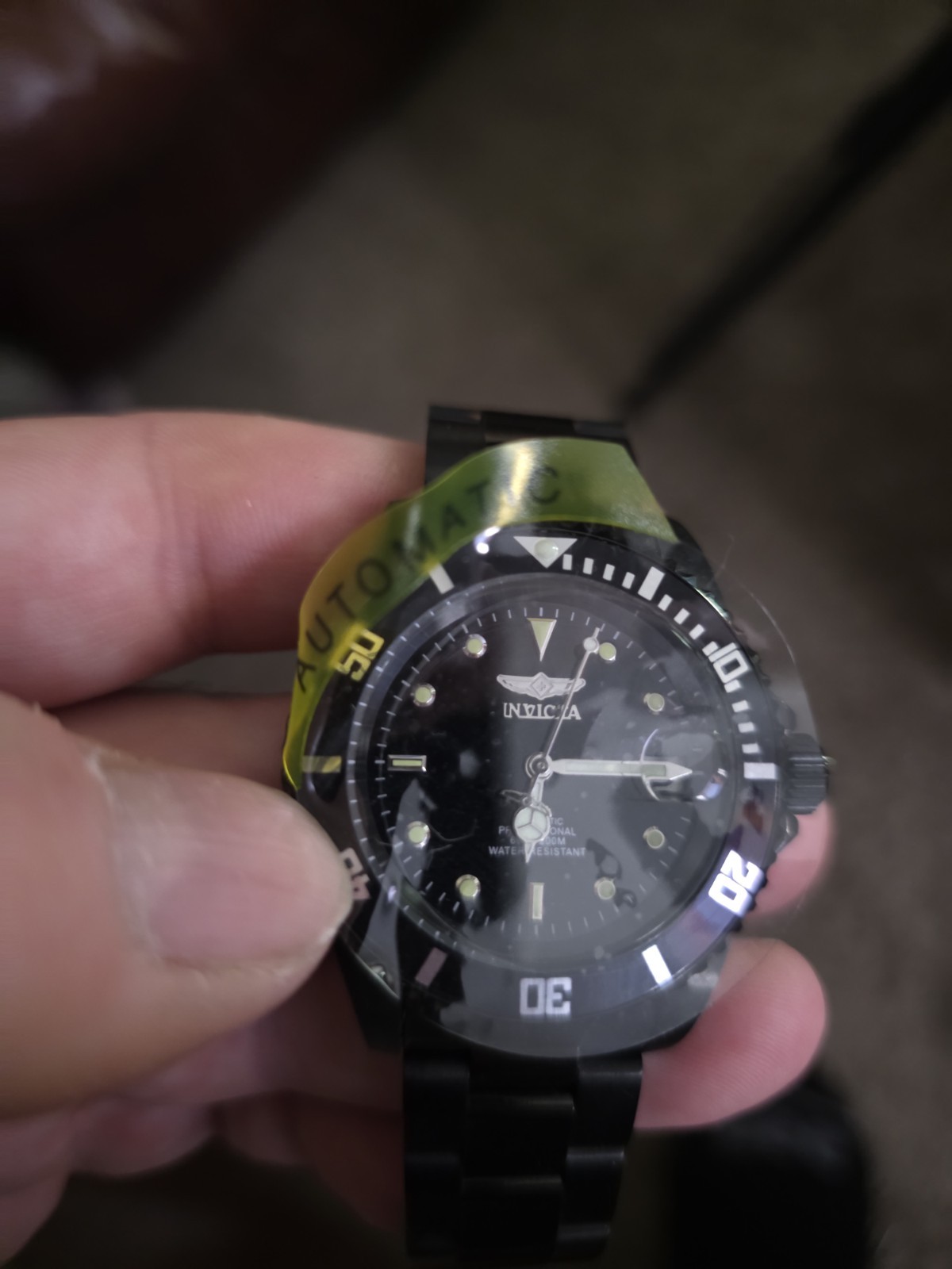 Invicta Pro Diver Forge Automatic Men’s Watch – 40mm Black (49911)