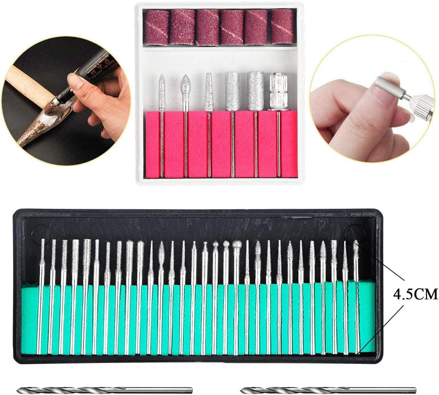 Multi-Use Engraving Tool with 24 Stencils for Personalization and Decoration