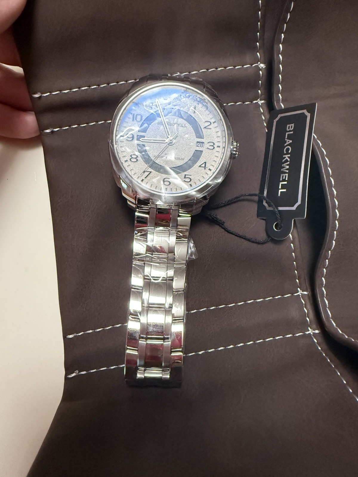 Blackwell Swiss Automatic Watch BW-HA92087-H NWT Stainless Steel MSRP $890
