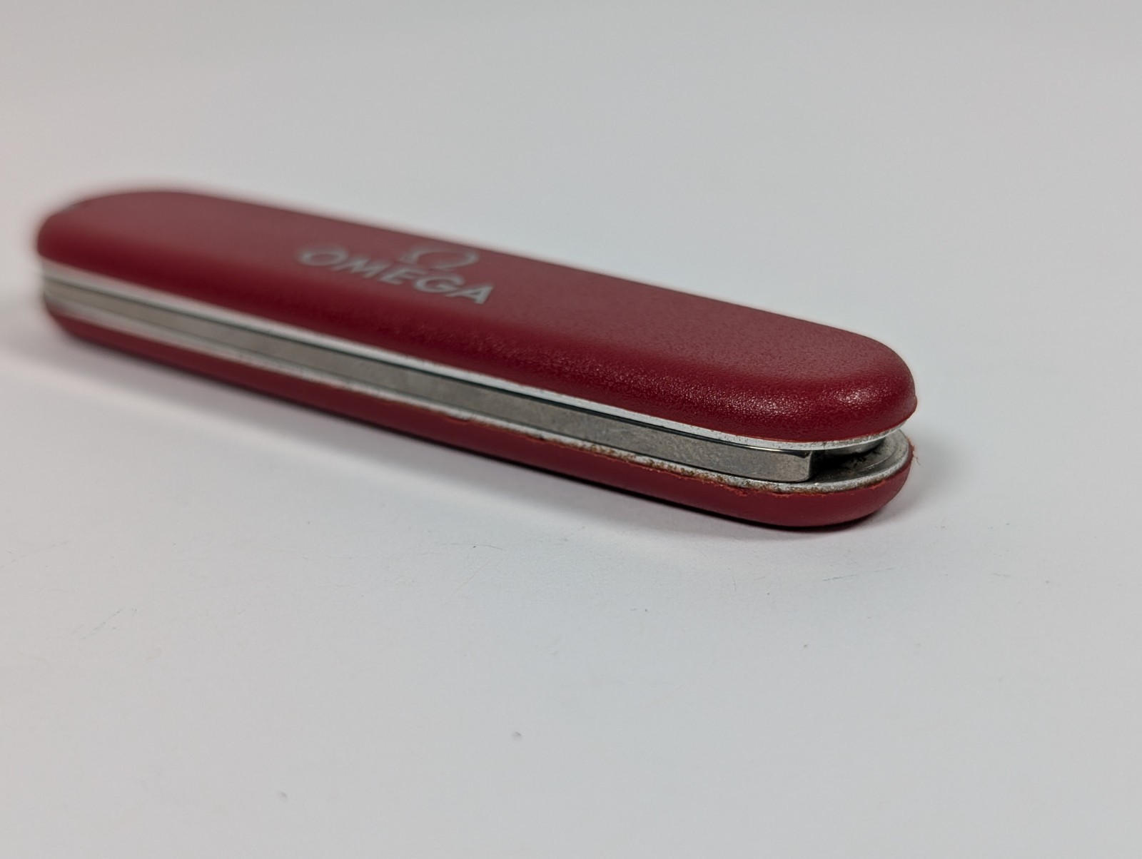 Vtg Victorinox OMEGA Swiss Army Watch Knife 2 Blades