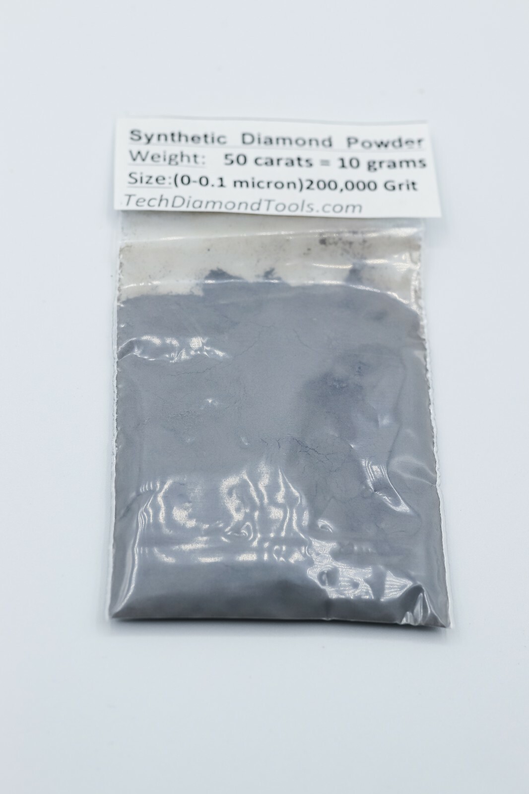 Diamond Powder Polishing Size 200.000 to 400 Grit, Mesh Weight 50 cts = 10 Gram